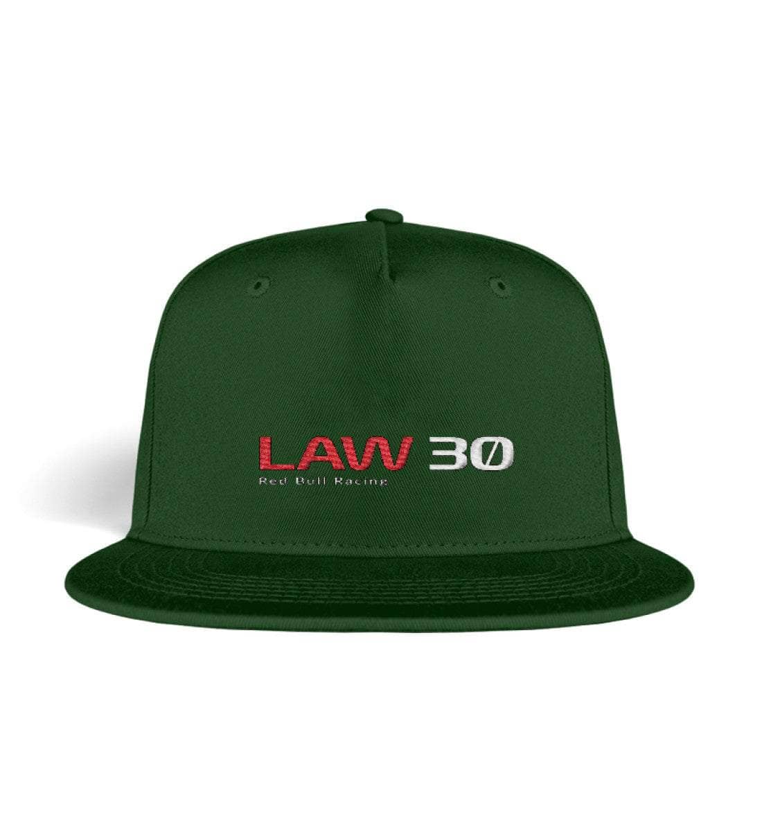 Image of Racer’s Lounge Snapback LAW 30 - Snapback mit Stick Snapback mit Stick Shirtee Dark Green OneSize